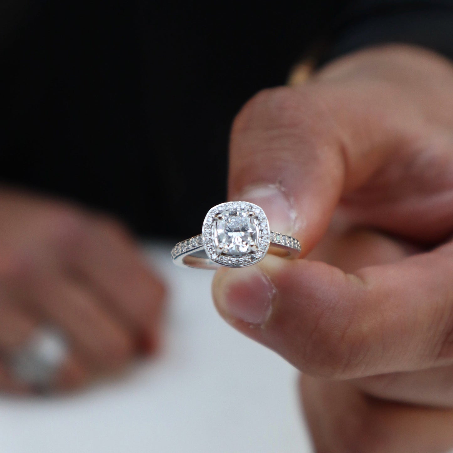 Cushion Cut Ring