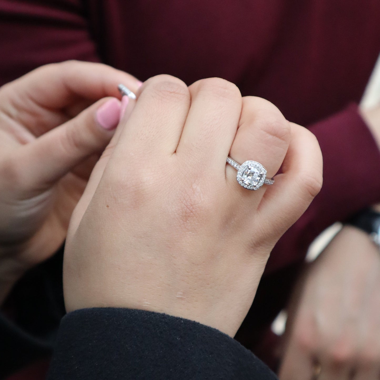 Cushion Cut Ring