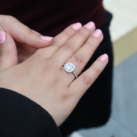 Cushion Cut Ring