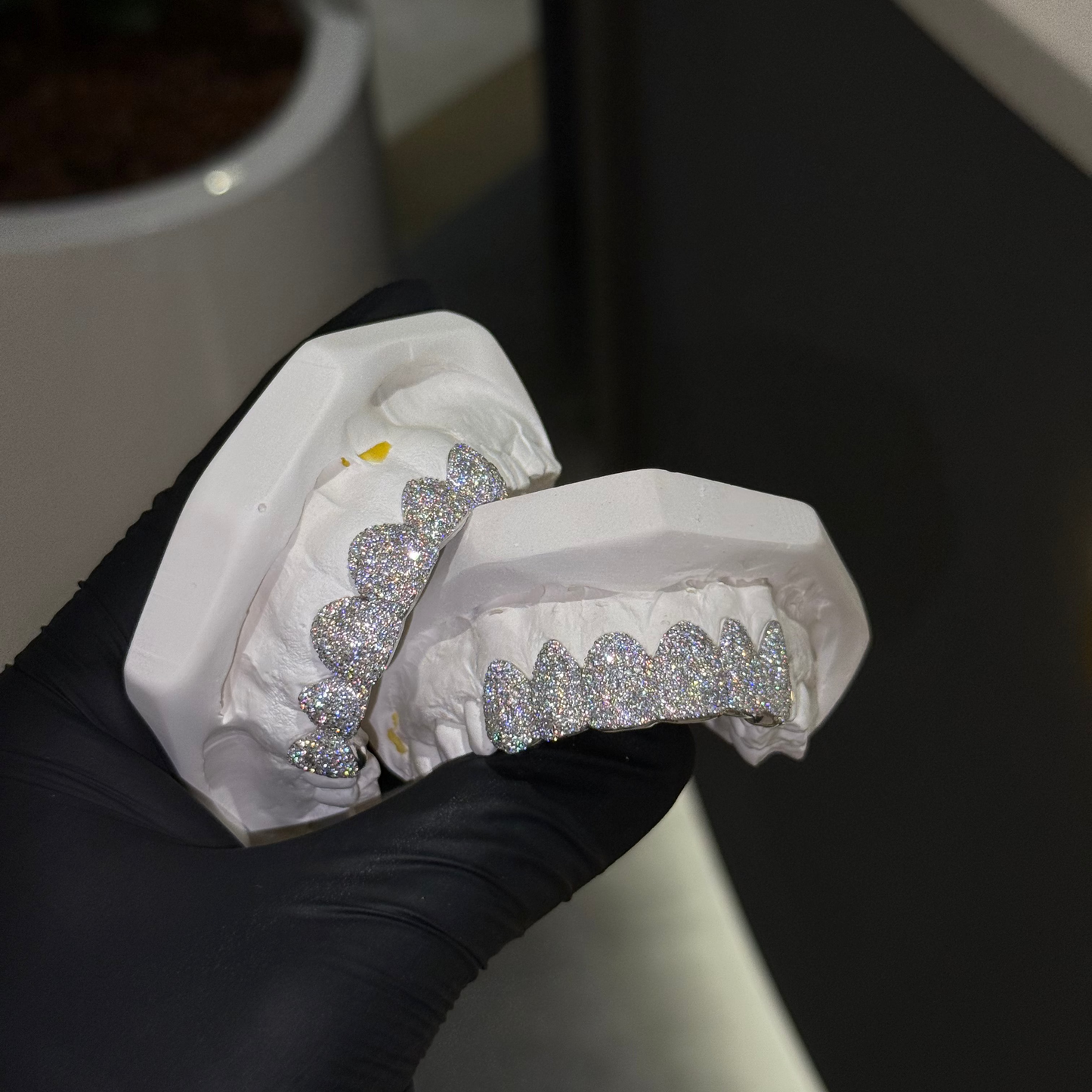 Iced Mosaic Setting Grillz