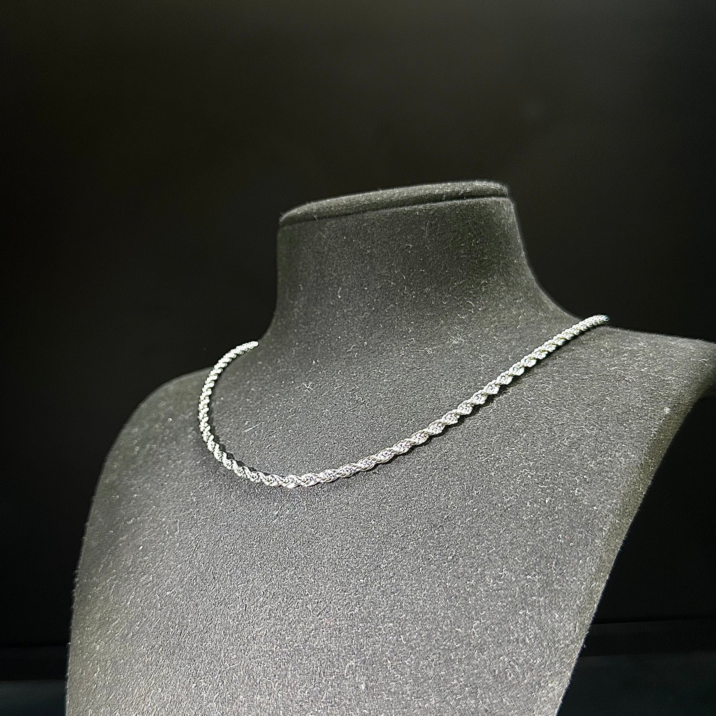 Invisible Silver Rope Chain