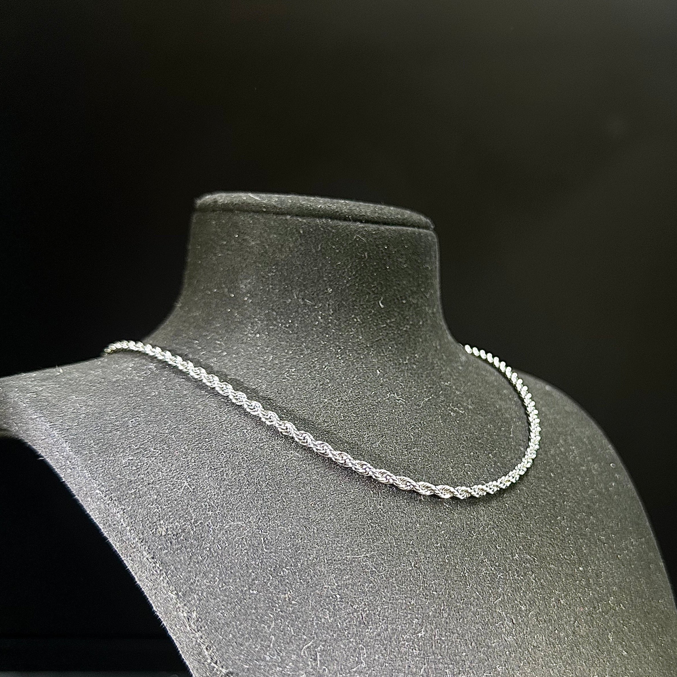 Invisible Silver Rope Chain