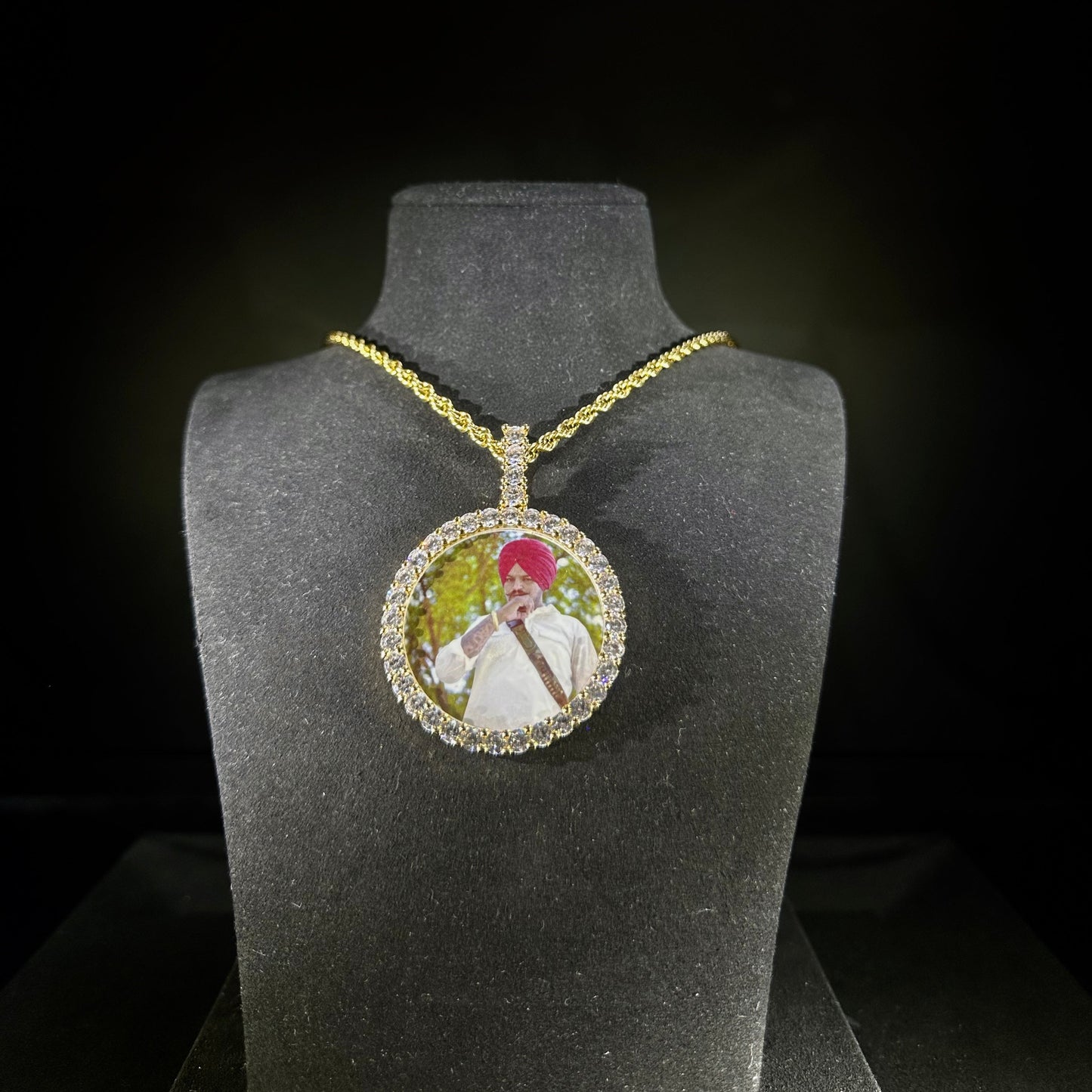 Medium Diamond Memorial Pendant
