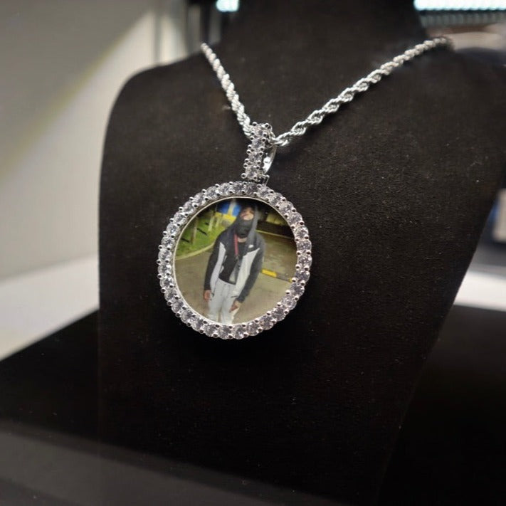 Medium Diamond Memorial Pendant