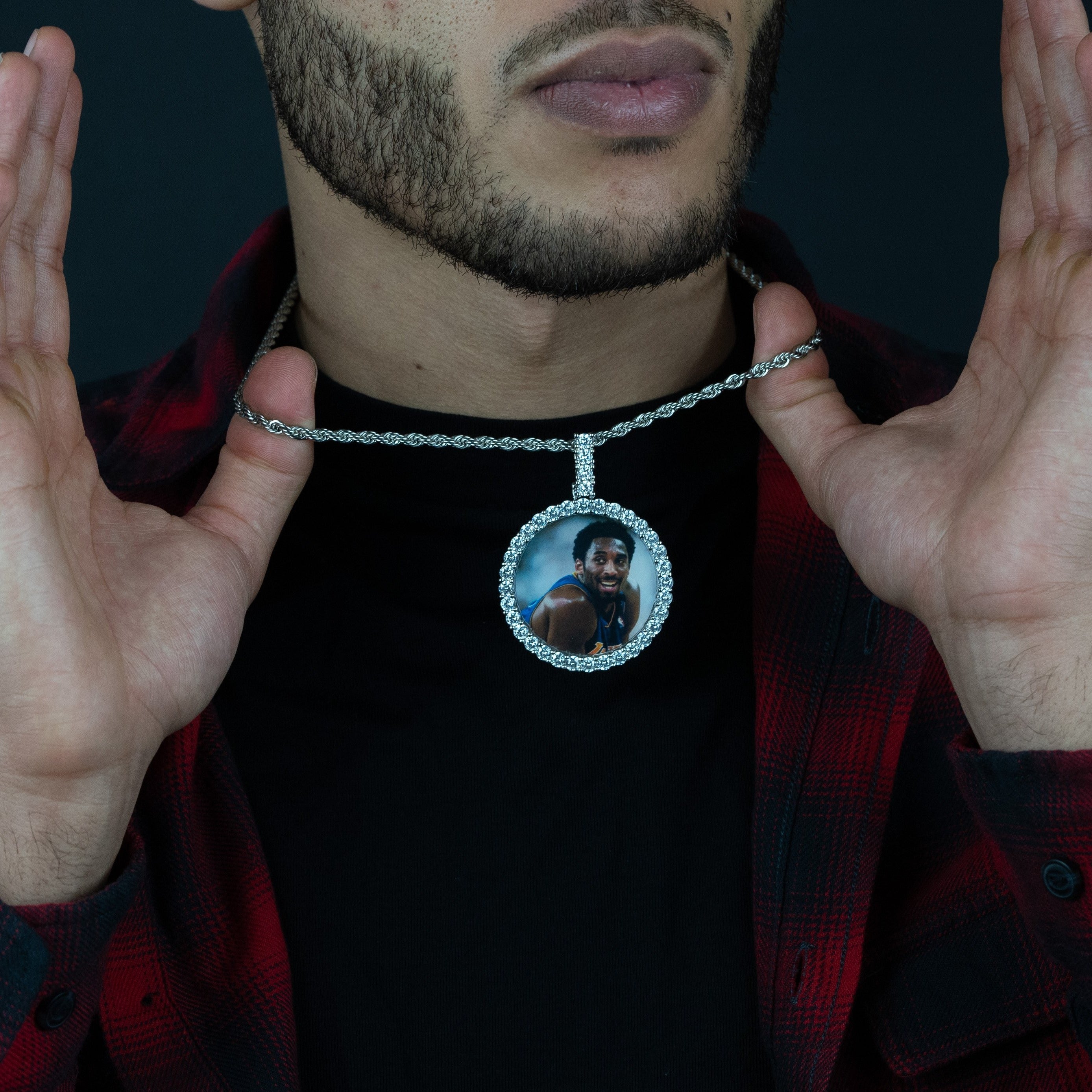 Medium Diamond Memorial Pendant