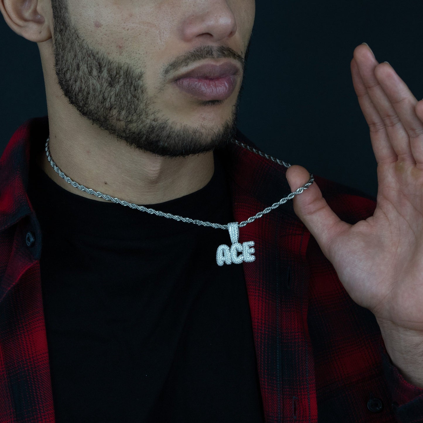 Small Iced Out Font