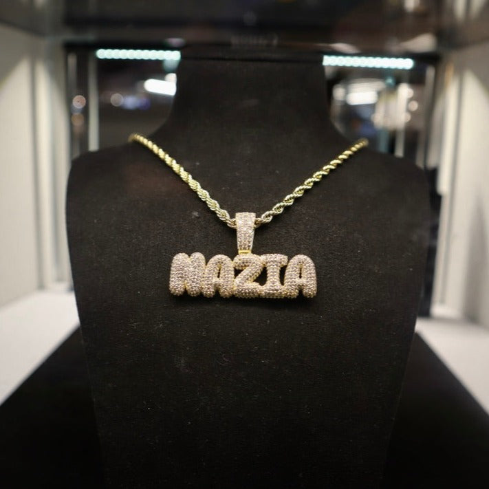 Small Iced Out Font