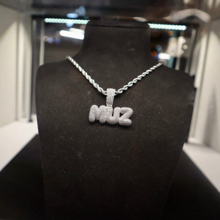 Small Iced Out Font