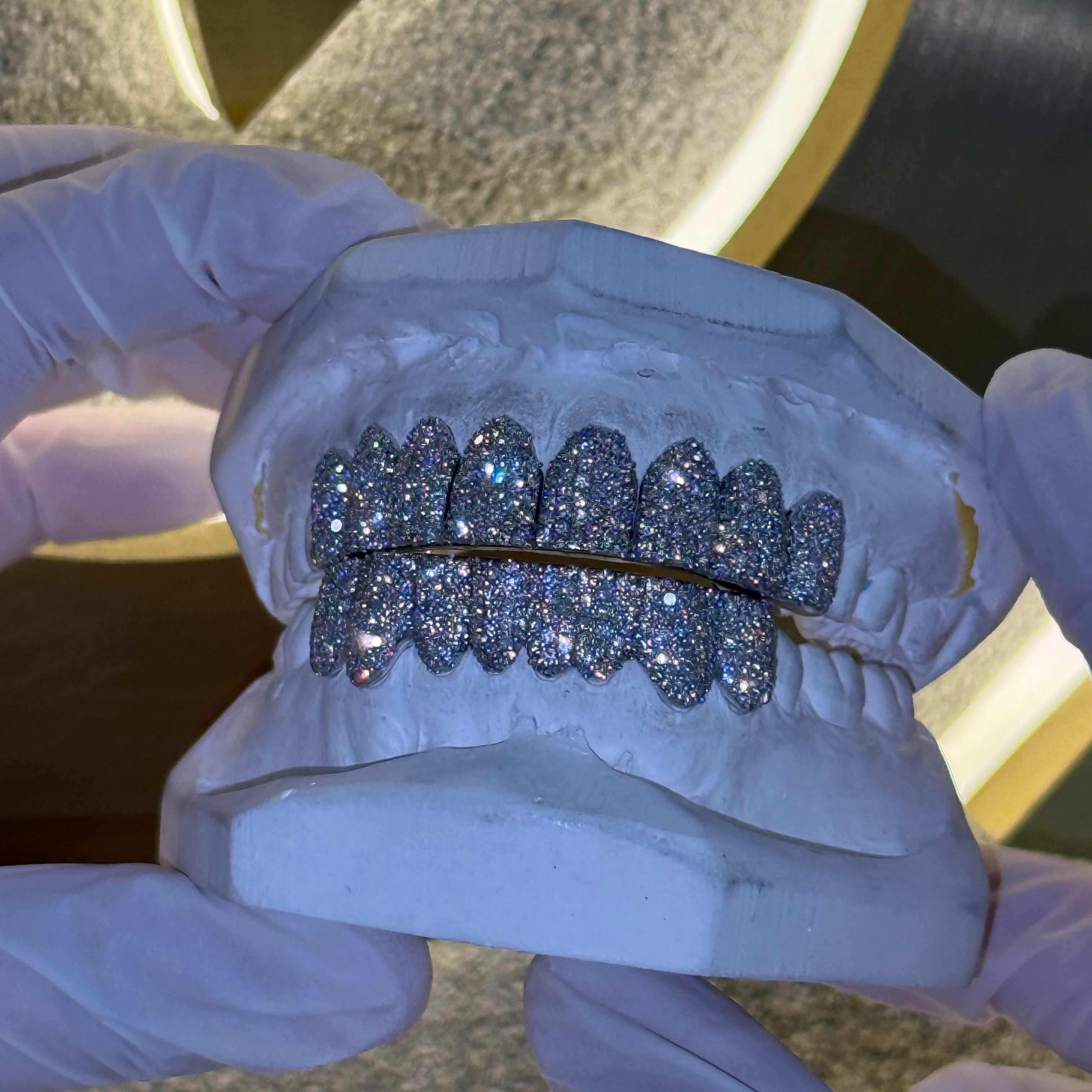 Veneer Honeycomb Iced Out Set