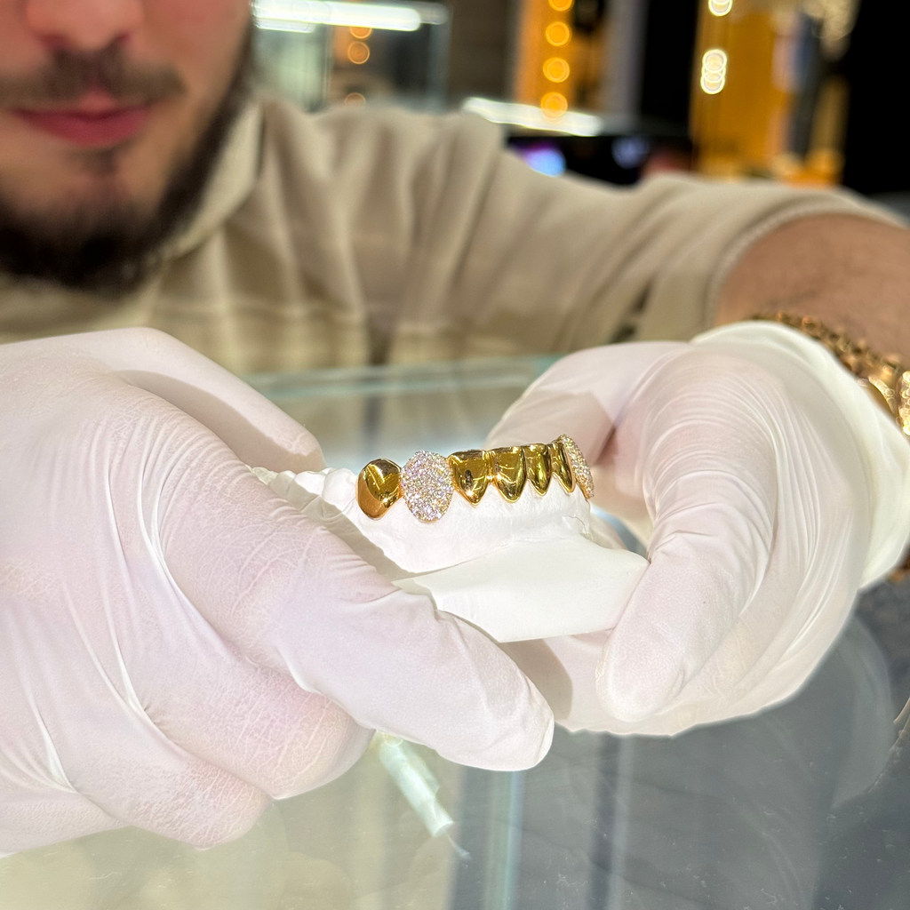 Bottom 8 Set Plain | Canines Iced