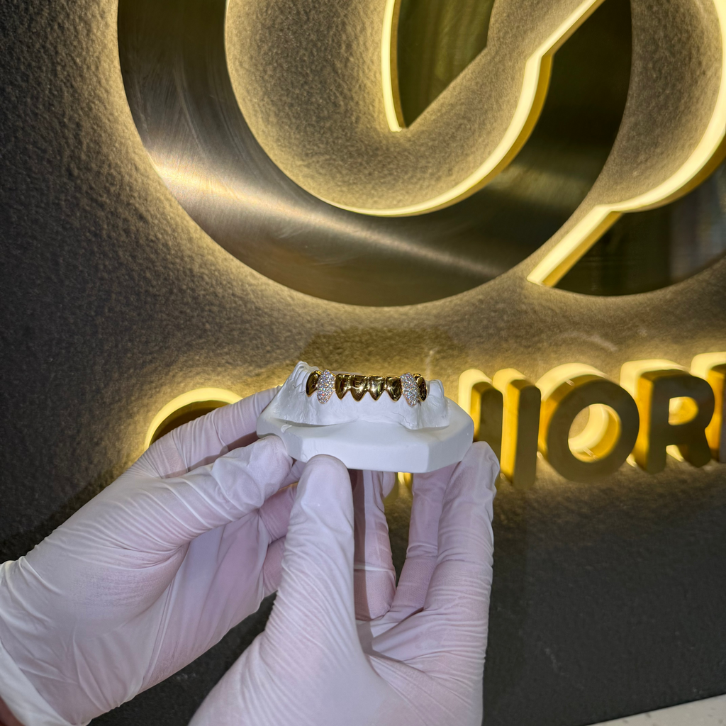 Bottom 8 Set Plain | Canines Iced