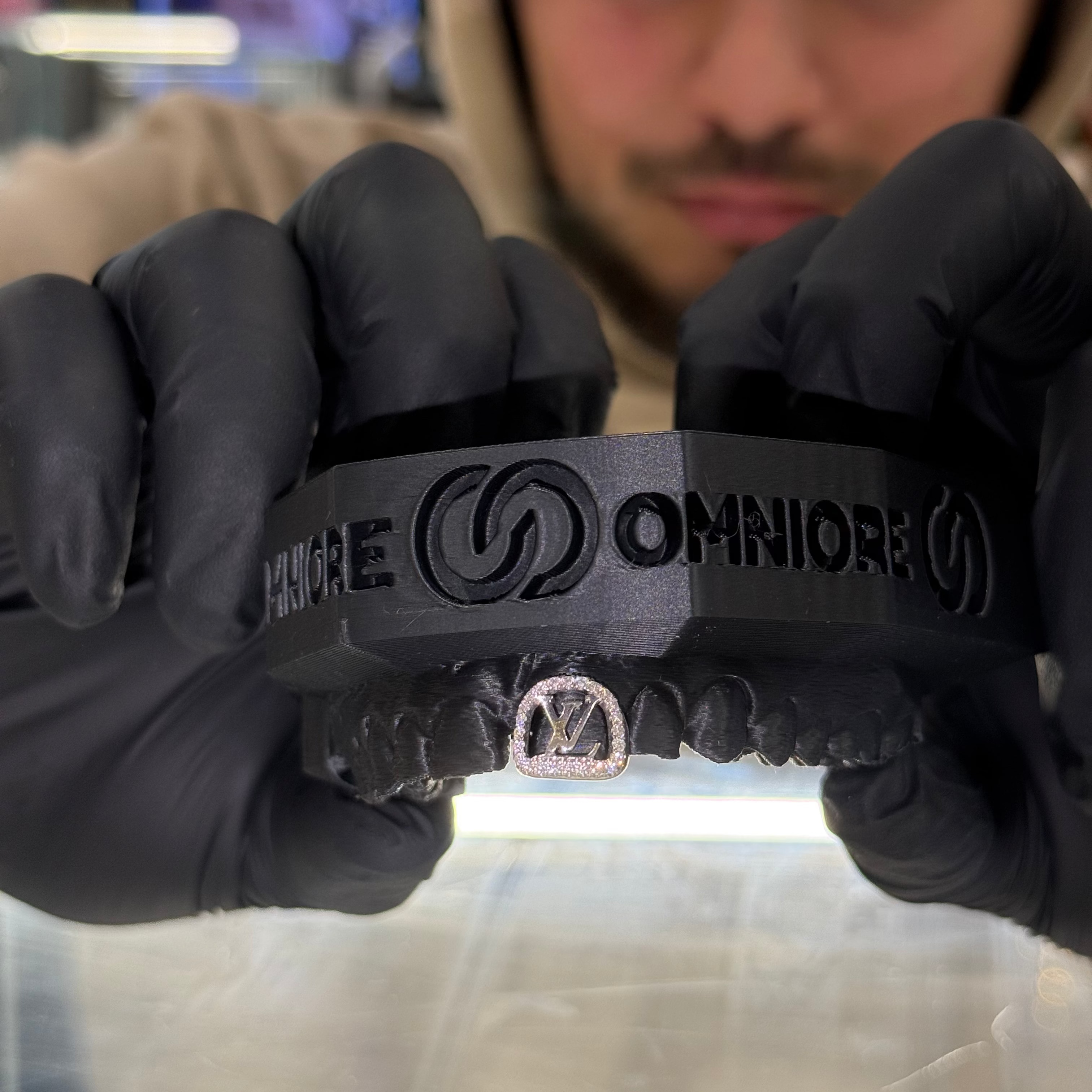 LV Custom Window | Iced Out