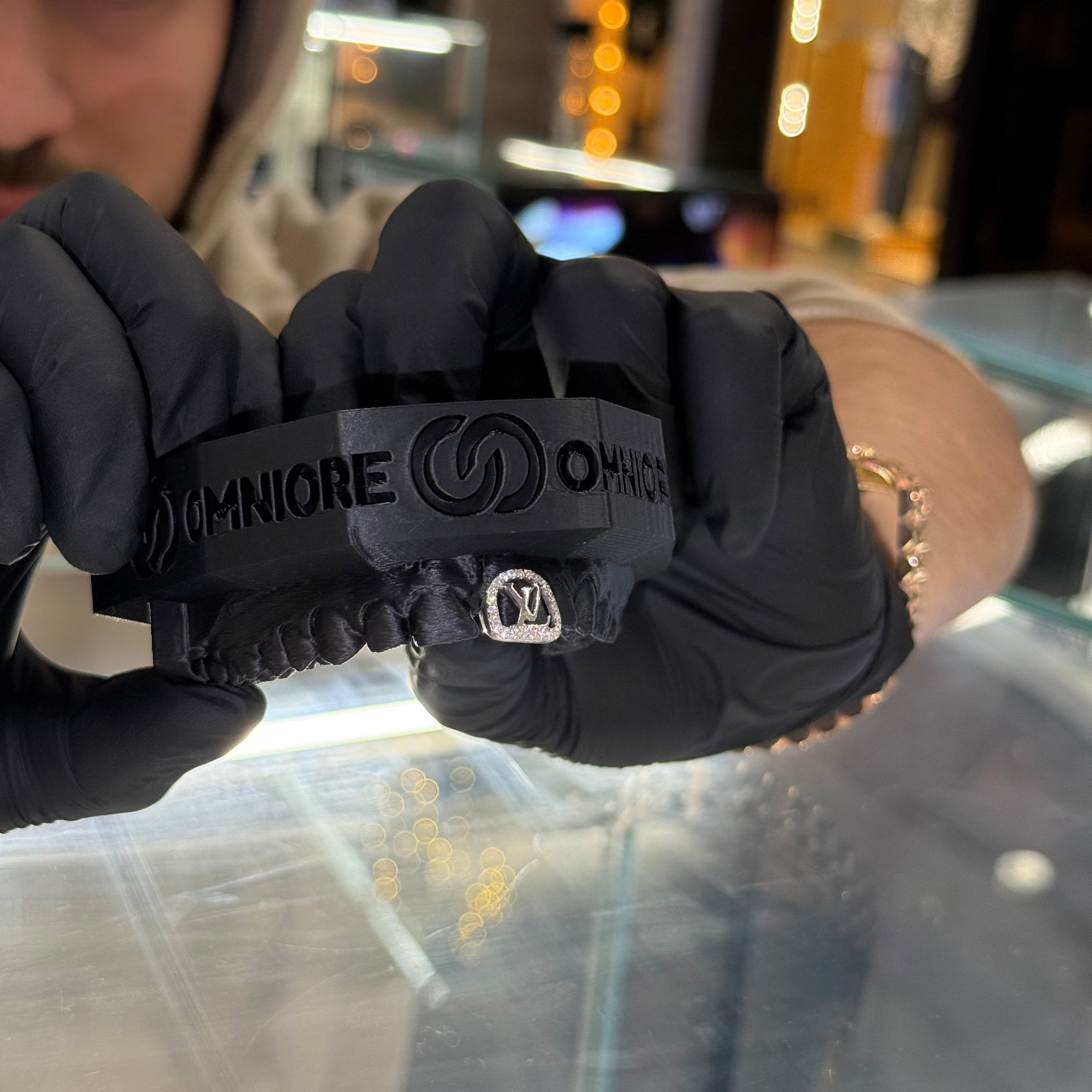 LV Custom Window | Iced Out