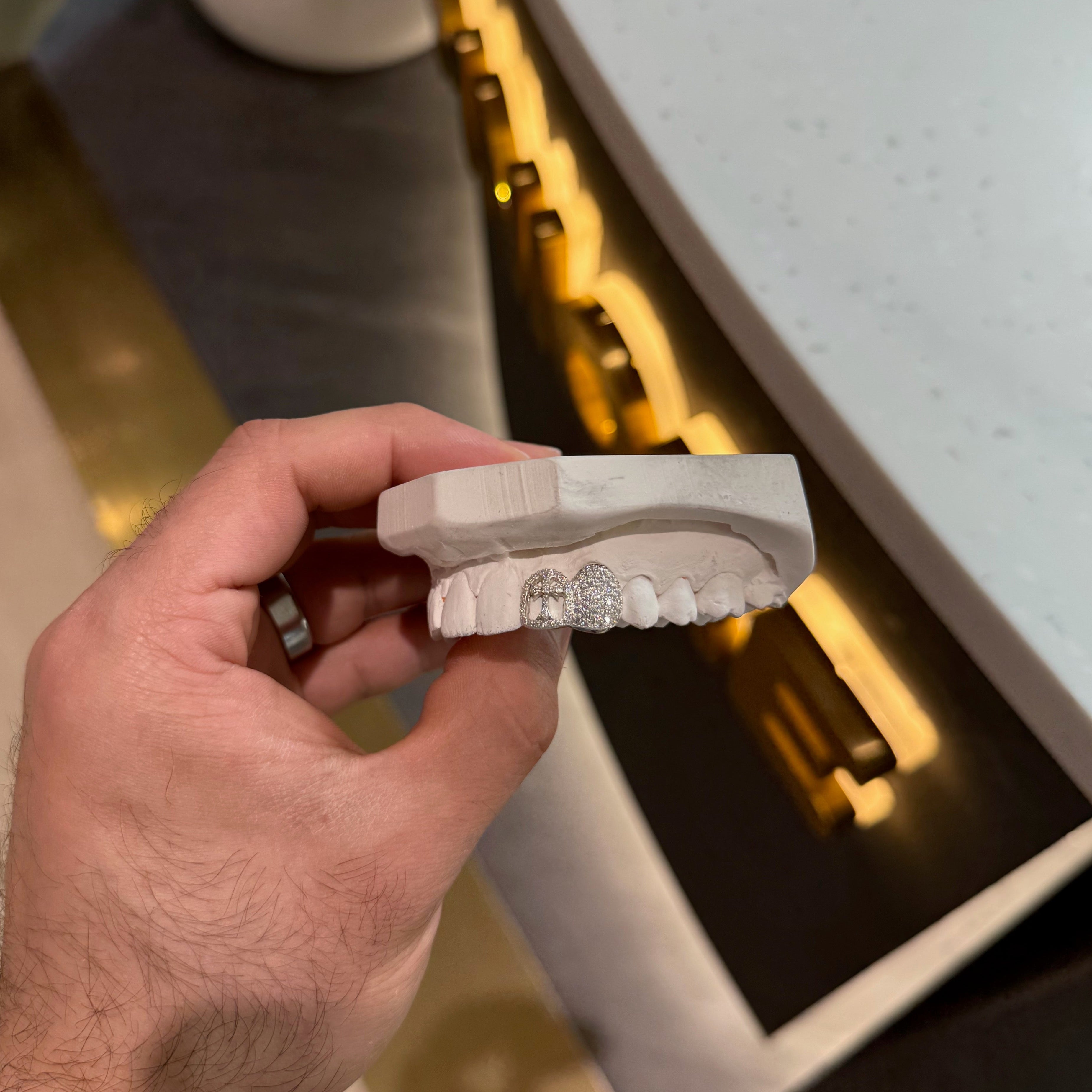 Iced Chrome Heart Window and Cap