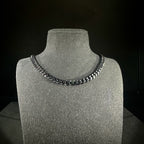 5mm Plain Black Curb Chain