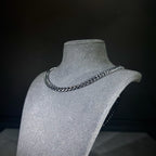 5mm Plain Black Curb Chain