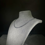 Micro 3mm Black Cuban Chain