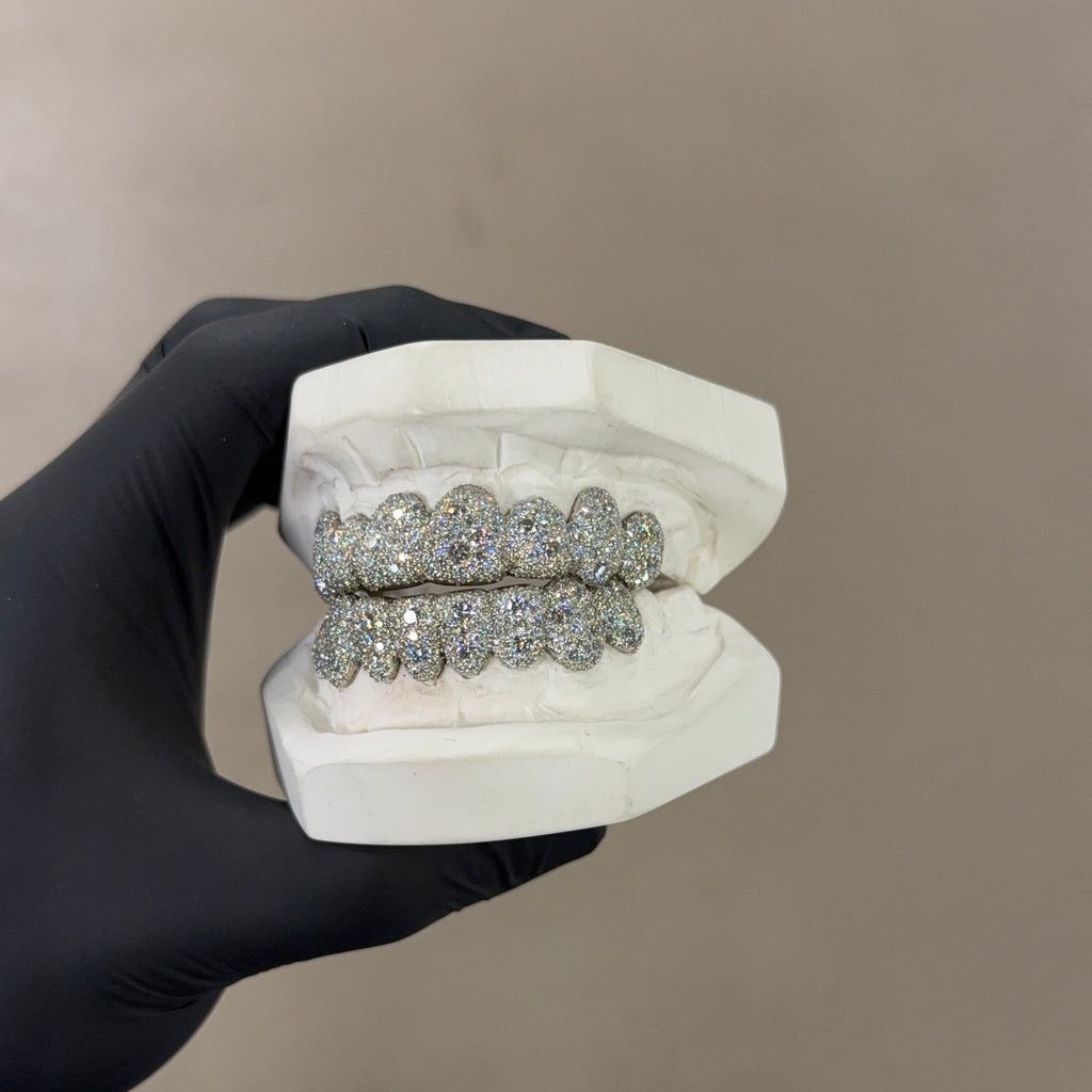 Iced Mosaic Setting Grillz