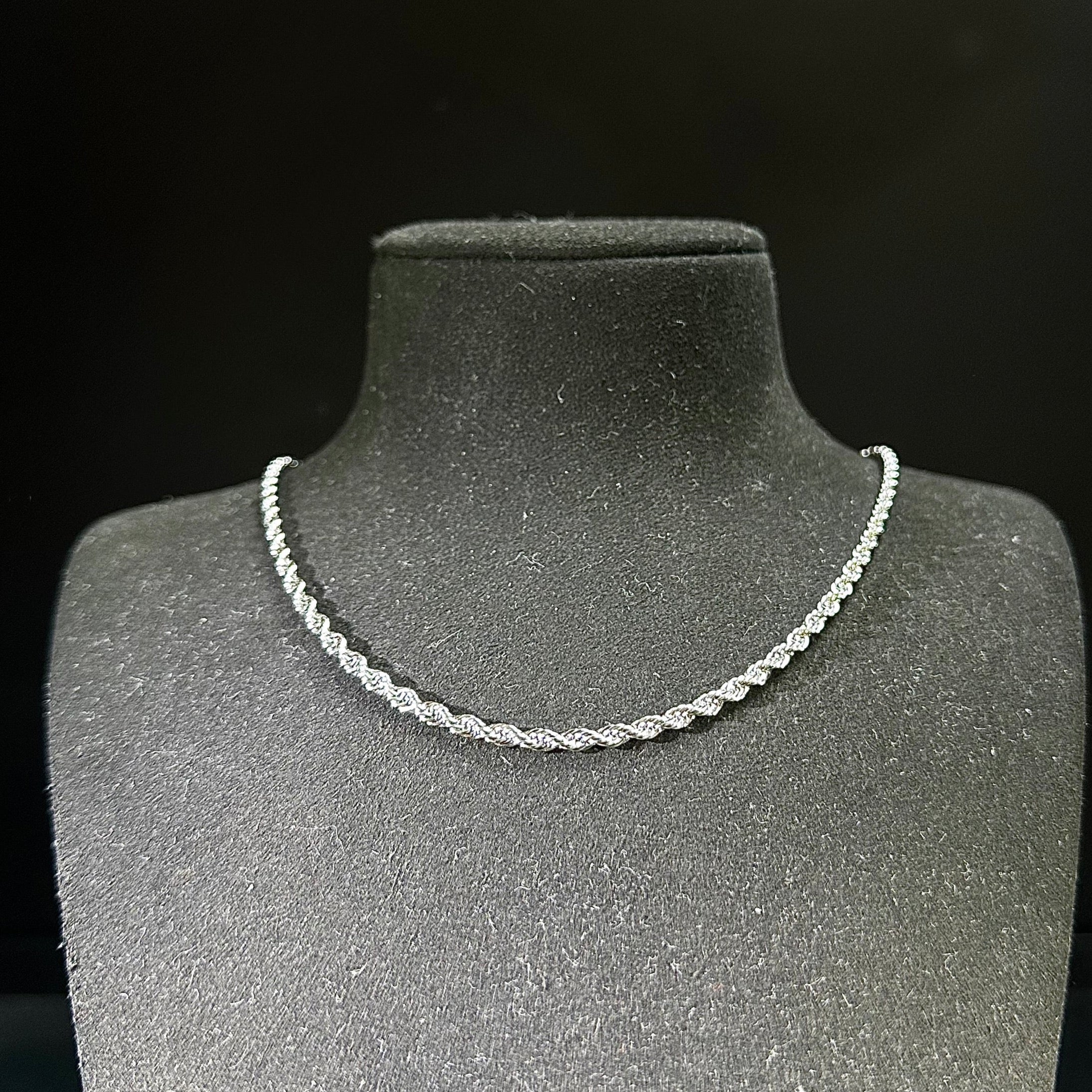 Invisible Silver Rope Chain