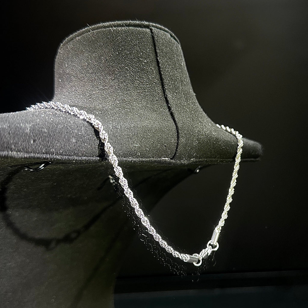 Invisible Silver Rope Chain