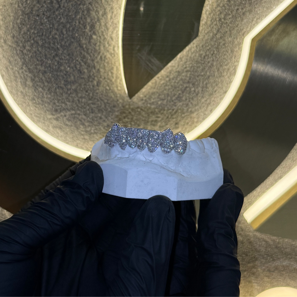 Bottom 8 Honeycomb Grillz