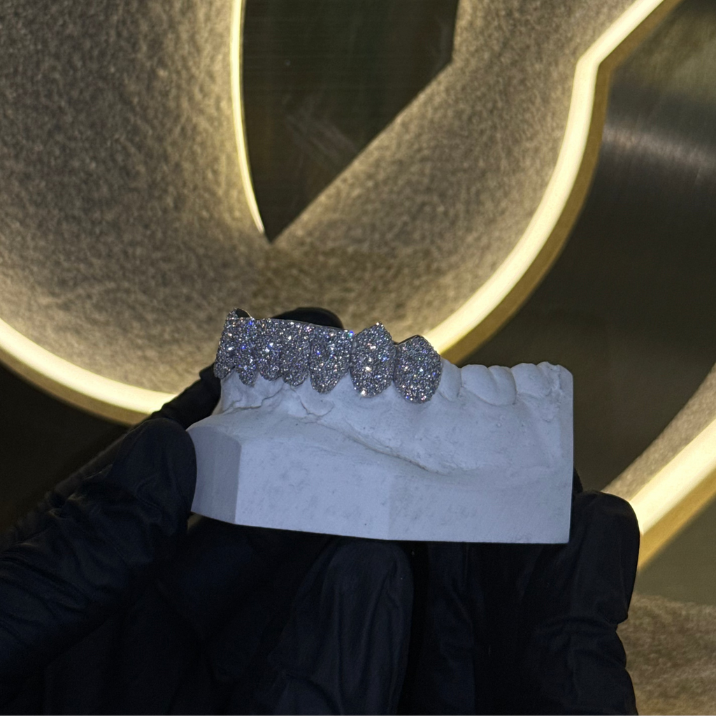 Bottom 8 Honeycomb Grillz