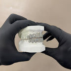 Iced Out Honeycomb Set Grillz