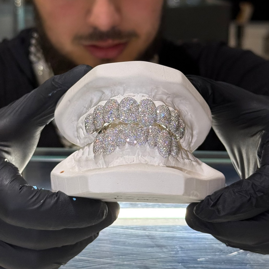 Iced Mosaic Setting Grillz