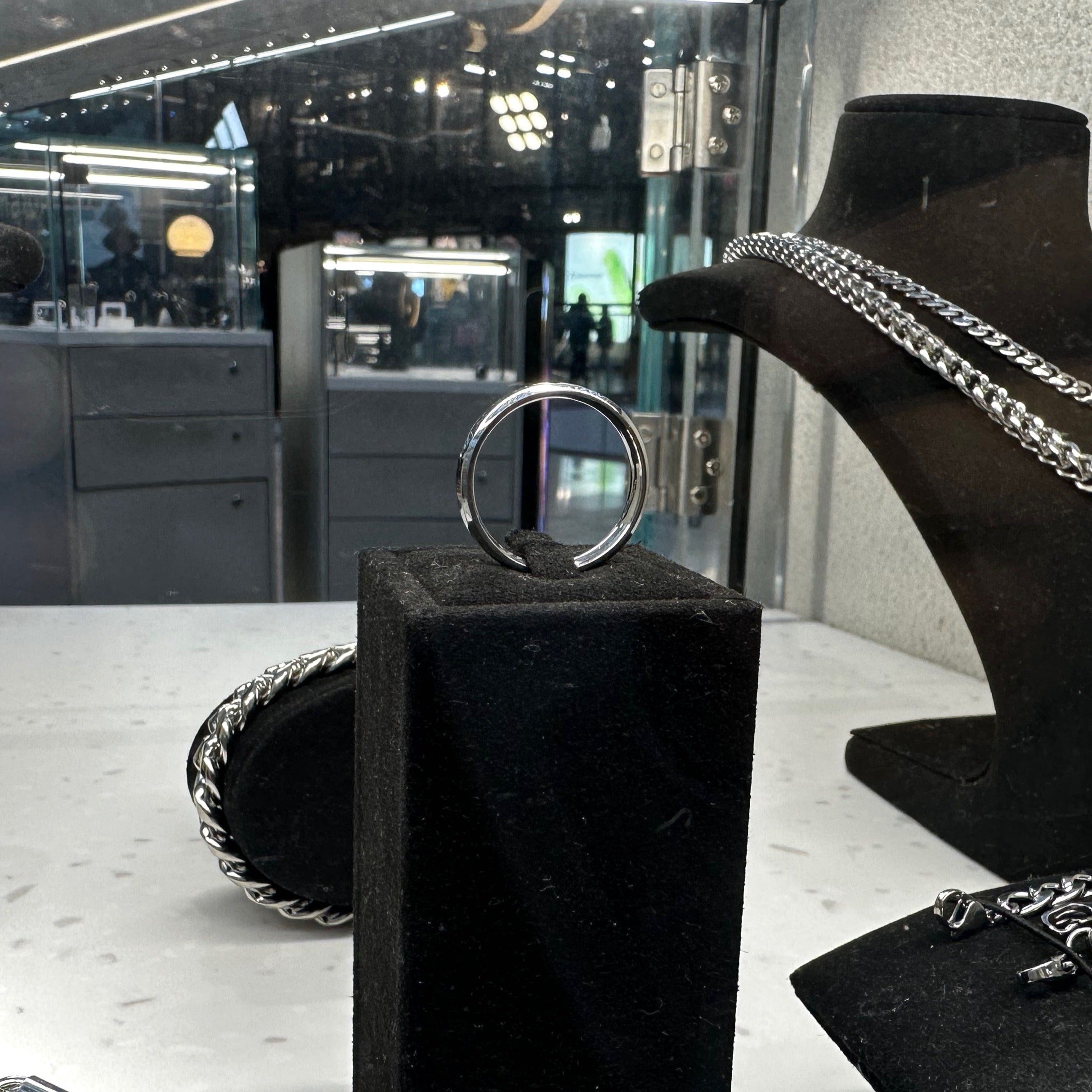 Polished Micro Band Omniproof Ring