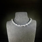 10mm Silver Rope Chain