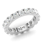 Fine Round Cut Eternity Ring