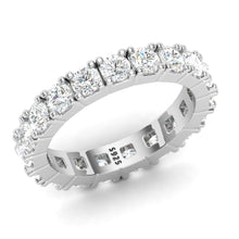 Load image into Gallery viewer, Fine Round Cut Eternity Ring
