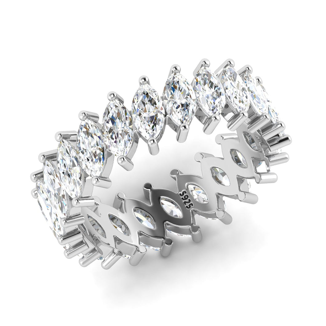 Marquise Eternity Band Ring