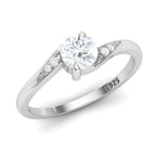 Infinity Solitaire Ring