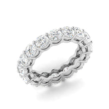 Load image into Gallery viewer, Round Cut Eternity Band Ring
