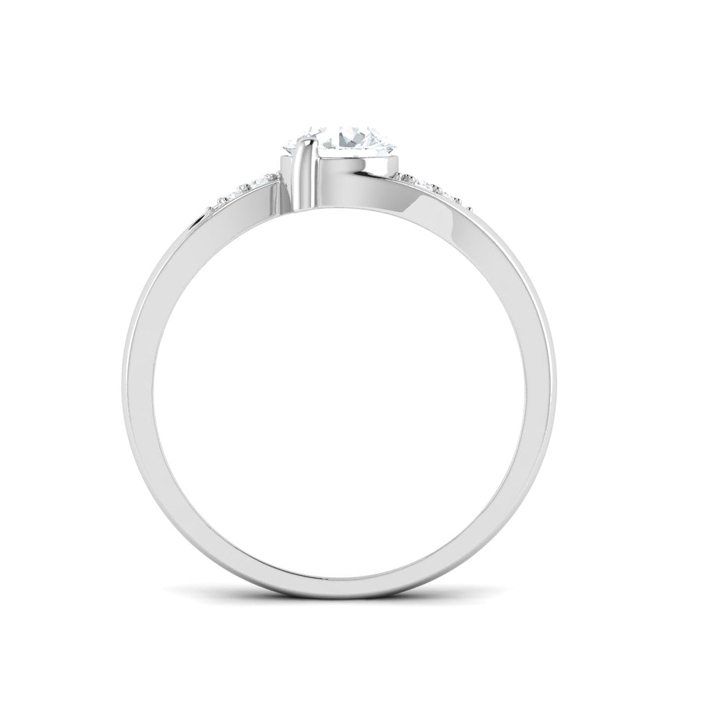 Infinity Solitaire Ring