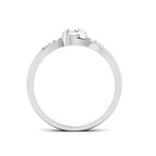 Infinity Solitaire Ring