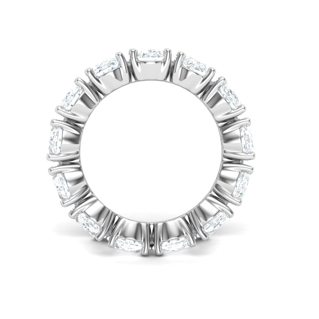 Oval Eternity Band Ring