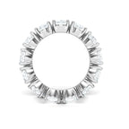 Oval Eternity Band Ring