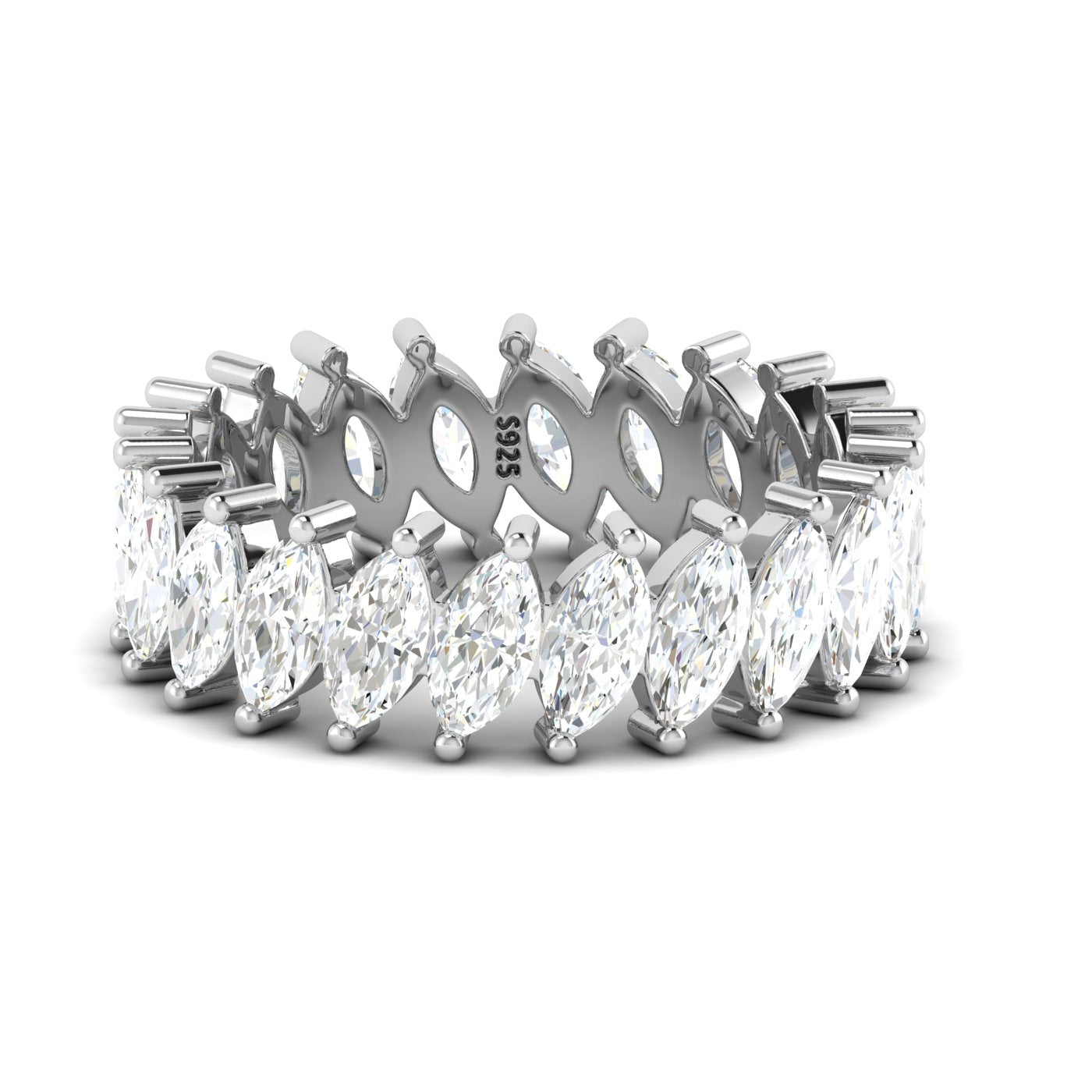 Marquise Eternity Band Ring