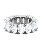 Oval Eternity Band Ring