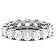 Load image into Gallery viewer, Round Cut Eternity Band Ring
