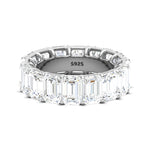 Emerald Cut Eternity Ring