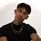 Gold 6mm Micro Cuban Chain Stainless steel