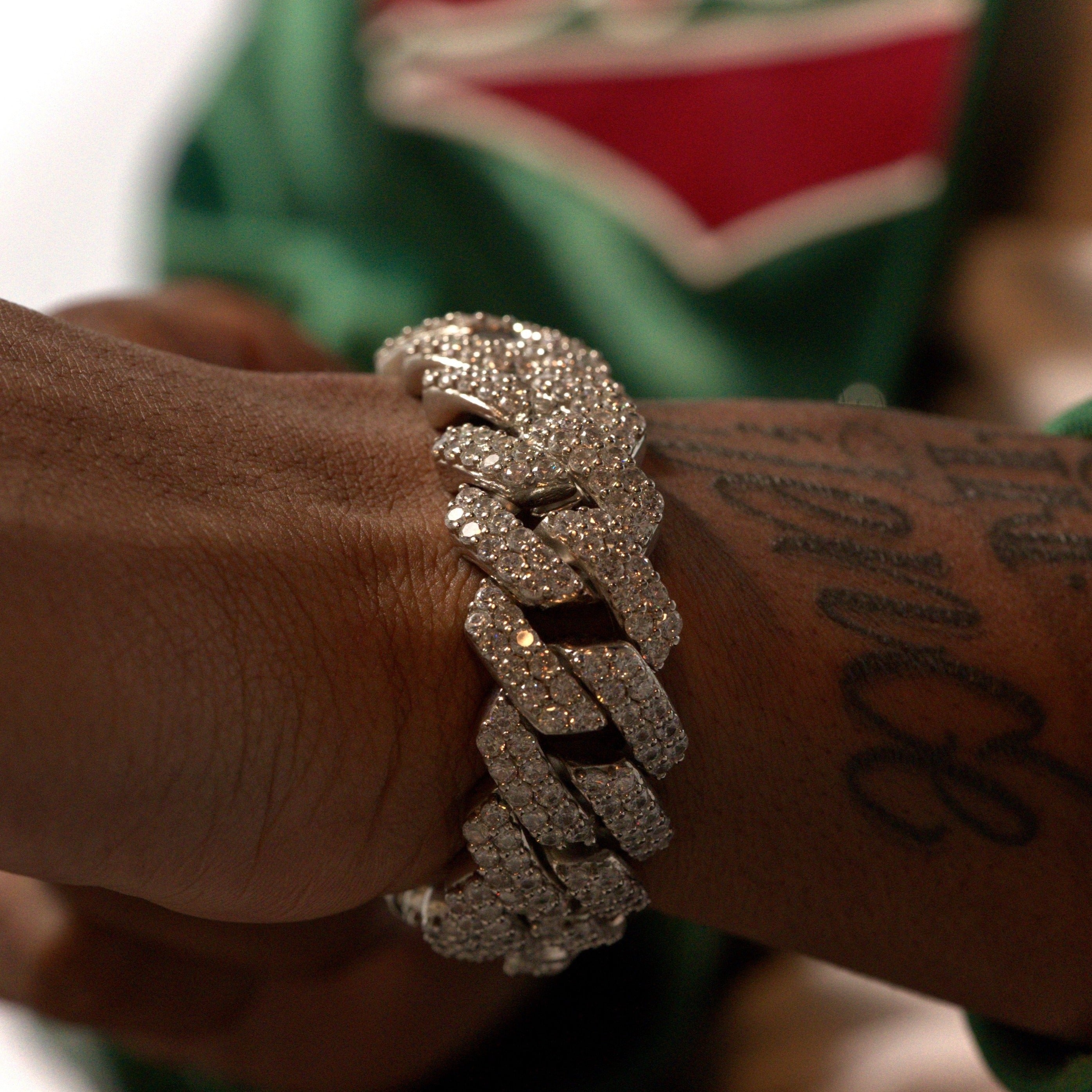 19mm Silver Prong Bracelet