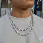 Mix Emerald Stone Chain