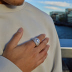 Solitaire Stone Ring 925 Sterling Silver