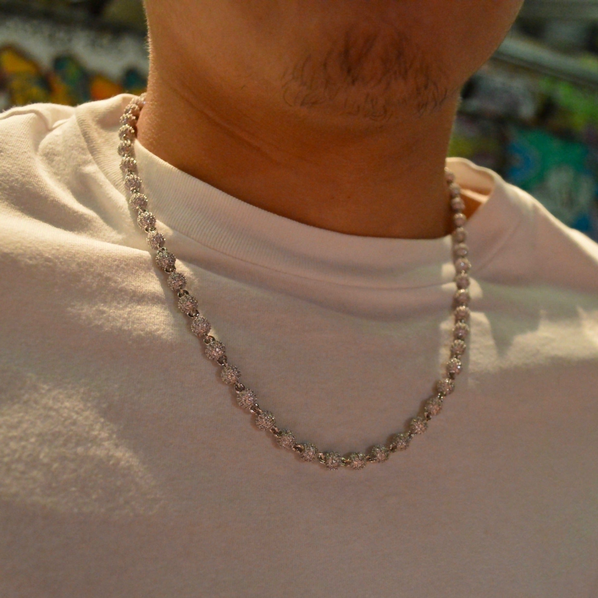 6mm Iced Ball Chain