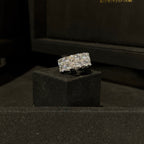 2 Row Tennis Ring 925 Sterling Silver