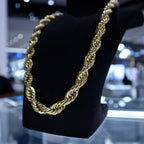 10mm Gold Rope Chain